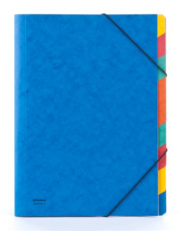 Lefűzőlapocska, PP, ESSELTE, kék (100 db)