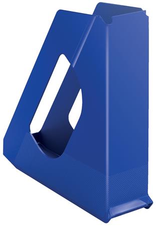 Iratpapucs, műanyag, 68 mm, ESSELTE "Europost", kék